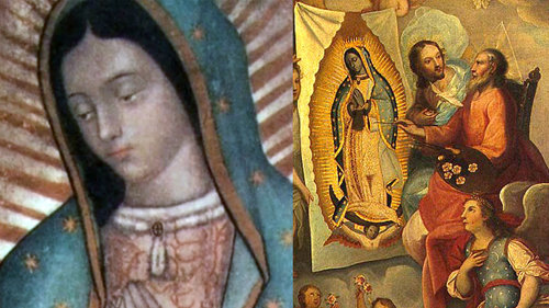 Los mensajes jeroglificos en la imagen de Guadalupe