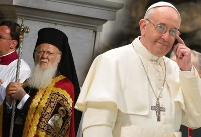 El patriarca cismático de Constantinopla, Bartolomé I irá a la “misa” de inauguración del Antipapa Francisco