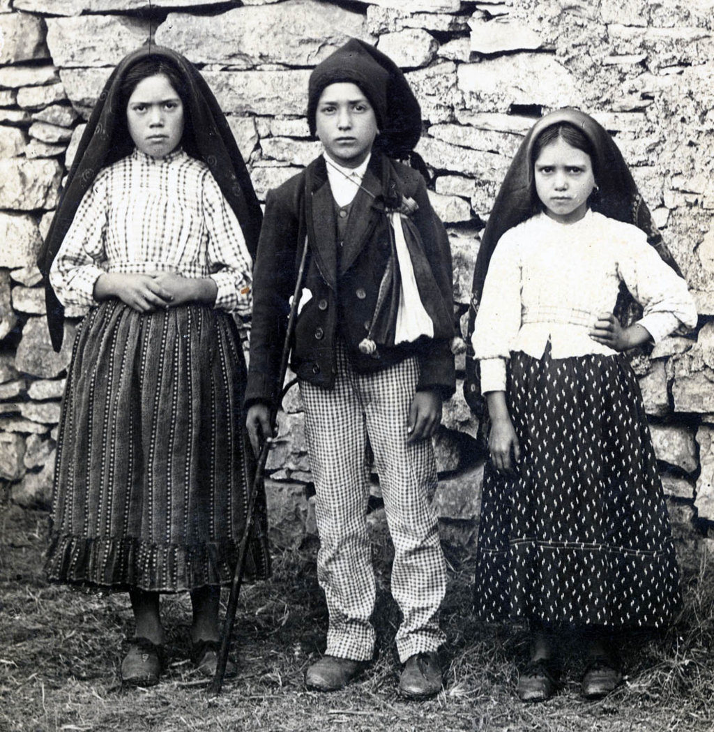 Filhos de Fátima - Lúcia dos Santos, Francisco e Jacinta Marto