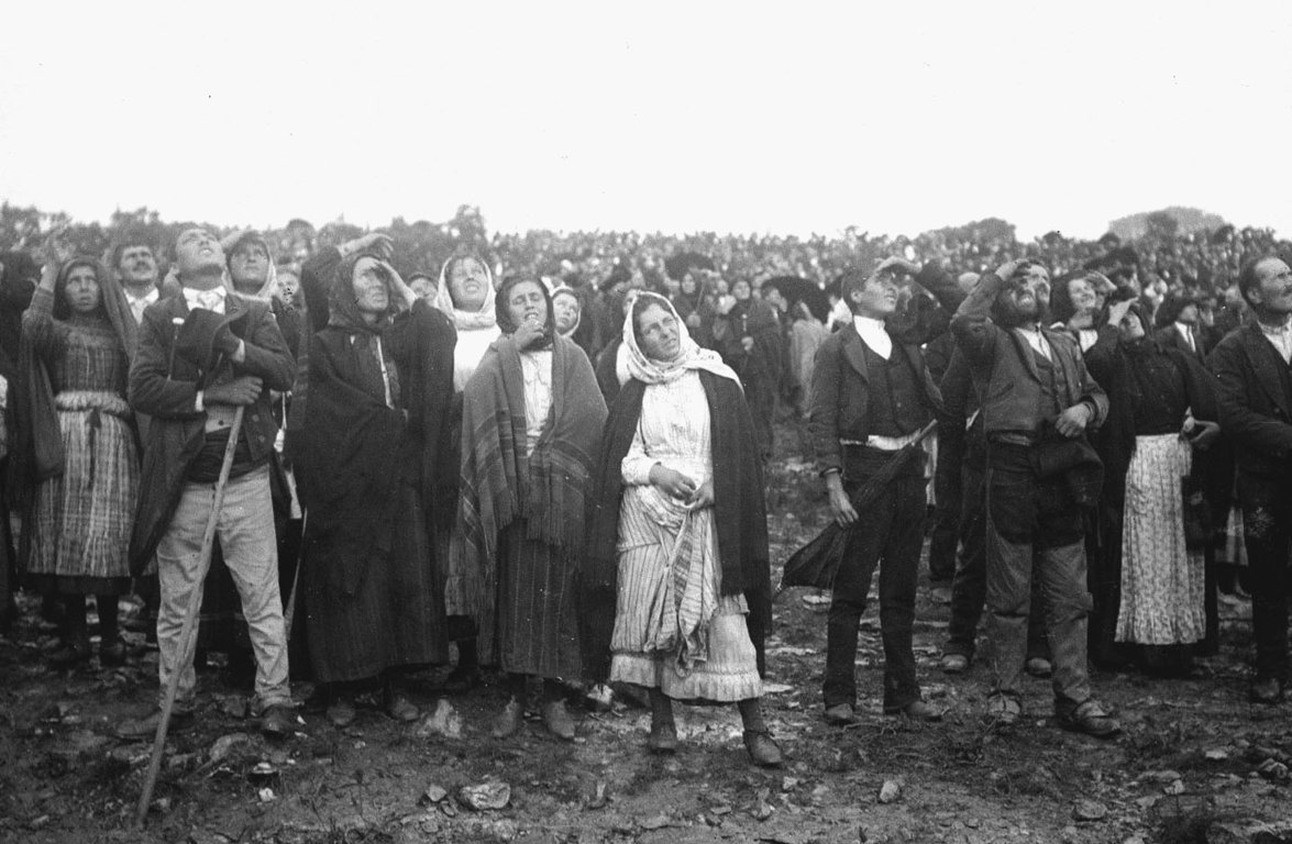 Milagre do Sol - 13 de outubro de 1917, em Fátima