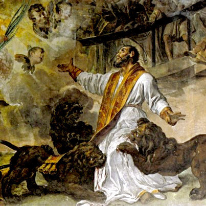 San Ignacio de Antioquía, año 110 d.C., creyó que la Eucaristía era la carne de Jesucristo.