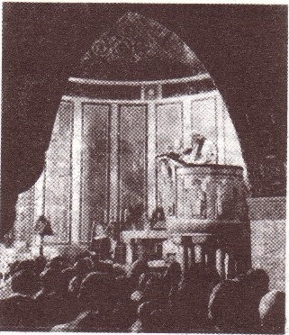 Juan Pablo II visitó el templo luterano iglesia catolica