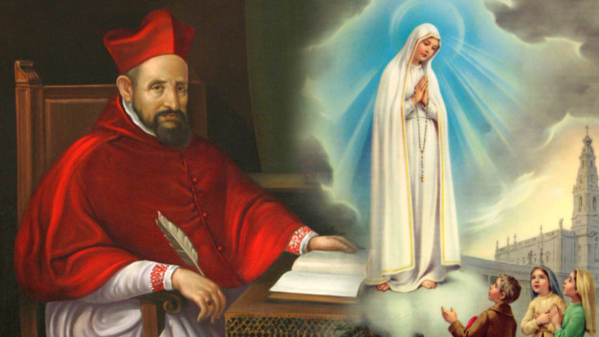 13 de Mayo: Virgen de Fátima y San Roberto Belarmino
