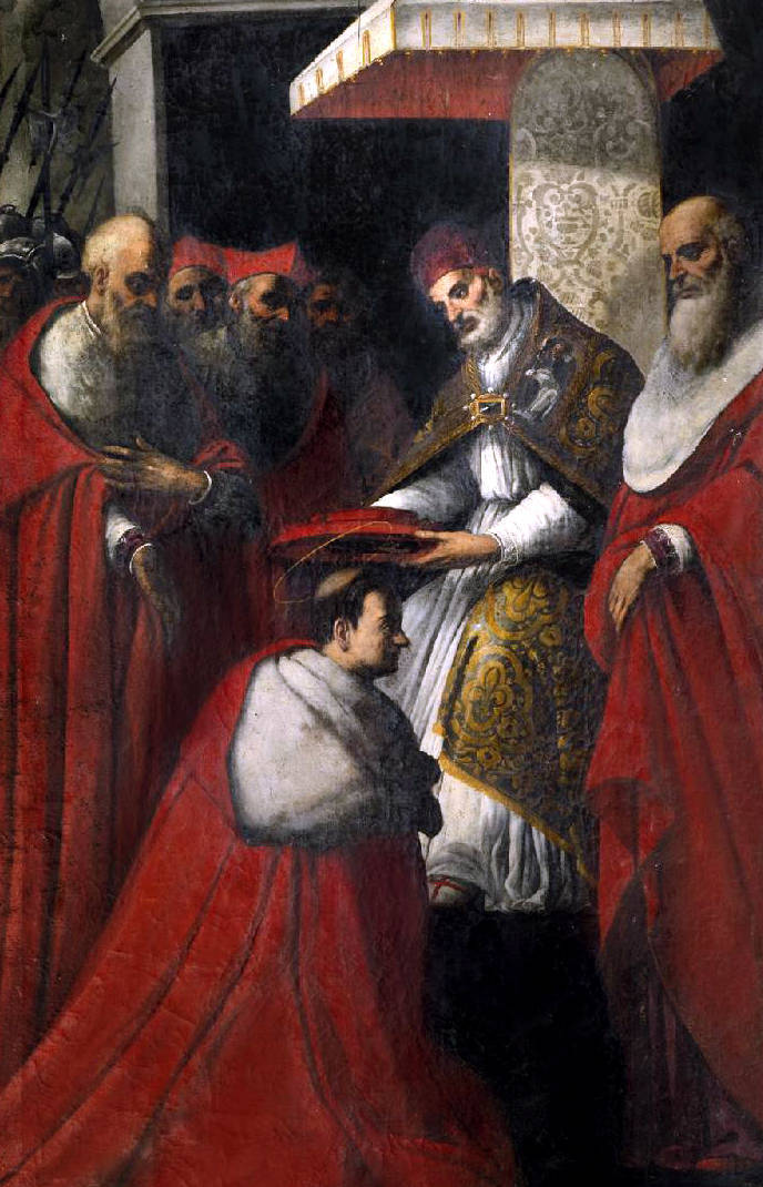 San Carlos Borromeo consagrado cardenal