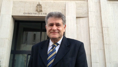 Abraham Skorka en el Vaticano / Foto de Elisabetta Piqué 